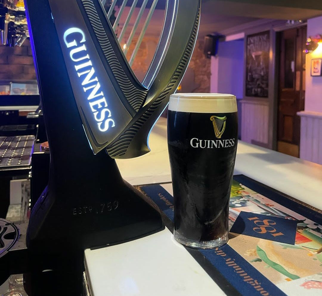 The finest Guinness on Tap at BAR 13 Edinburgh